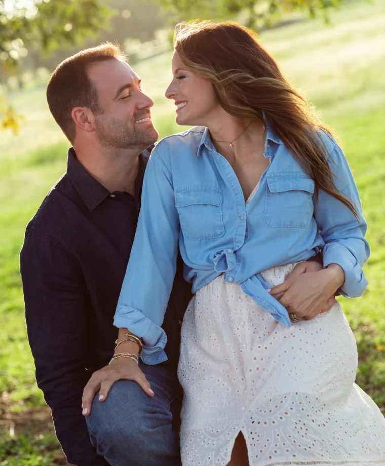 Moore Portrait created by Colt Melrose Photography at their Fulshear Texas Home